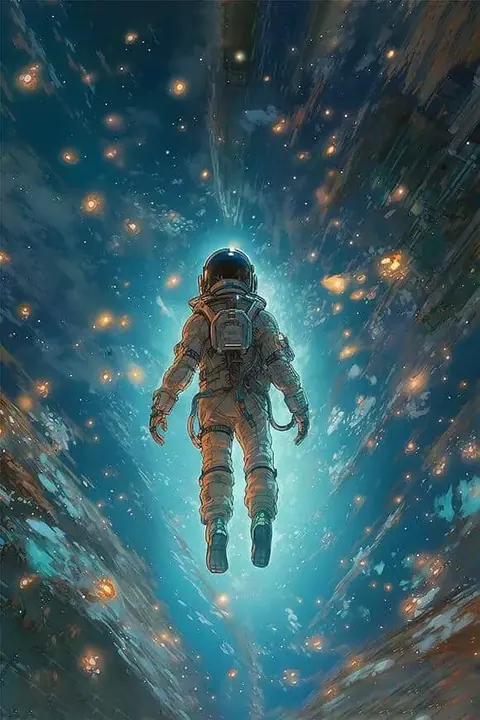 Light painting from the Space & Sci-Fi collection