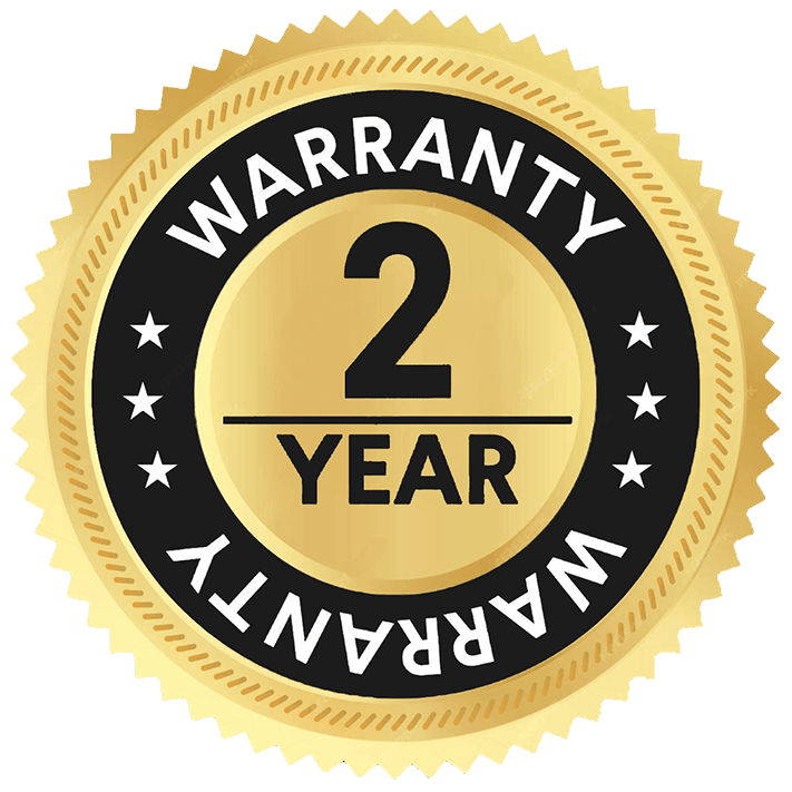 2 year warranty