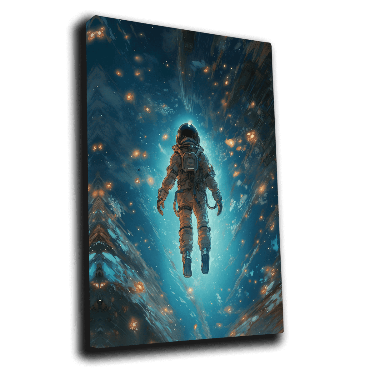 falling-astronaut-smart-and-illuminated-led-canvas-art