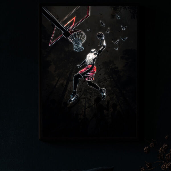 EPIC Dunk bei Nacht beleuchtet