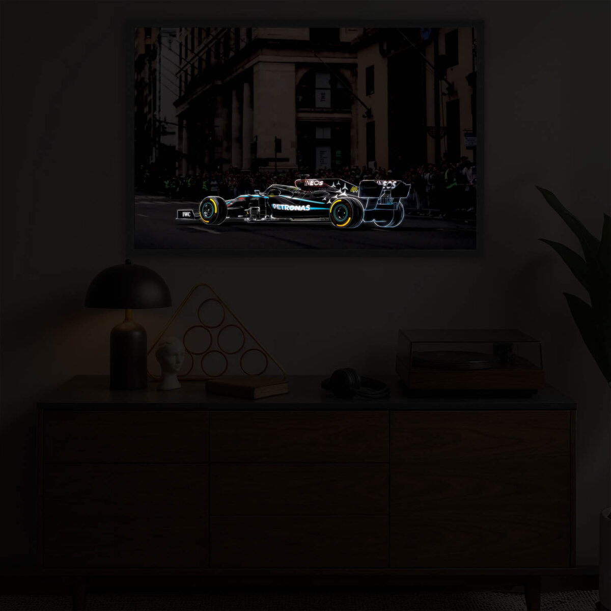 Formula 1 LED Painting