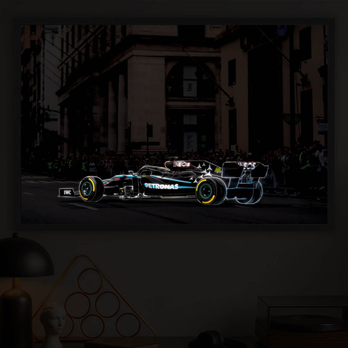 Formula 1 LED Painting