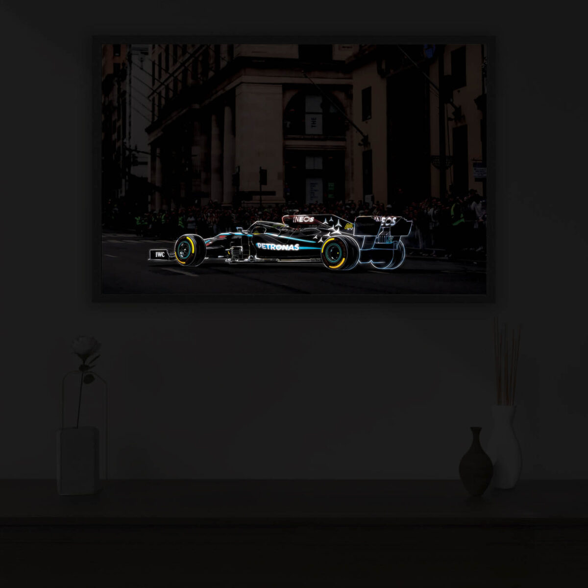 Formula 1 LED Painting