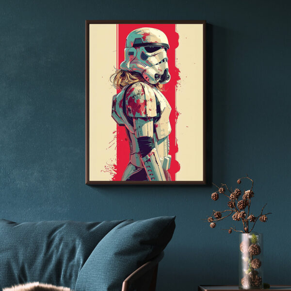 Trooper Girl in daylight