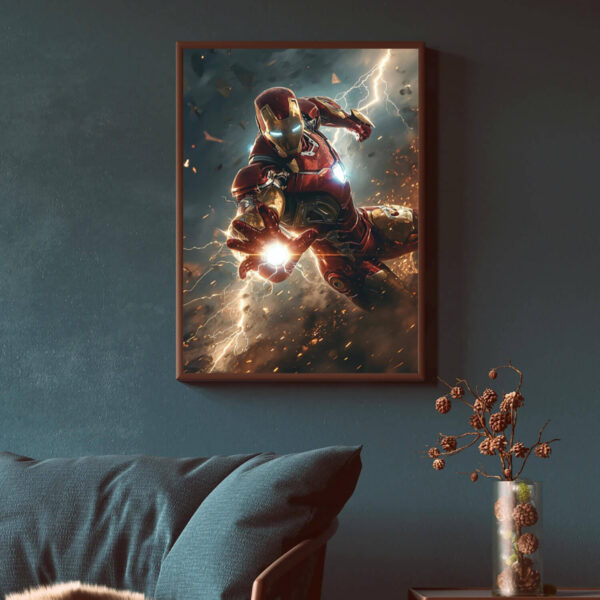 Iron Man in daylight