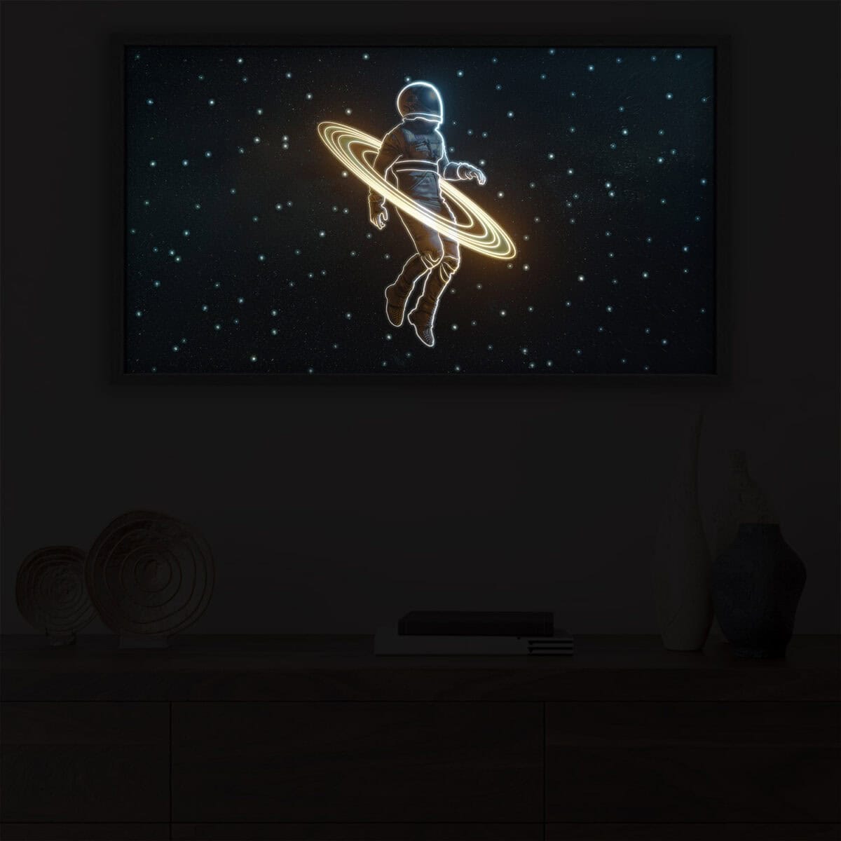 Lost in space LED LIGHT interstellar painting