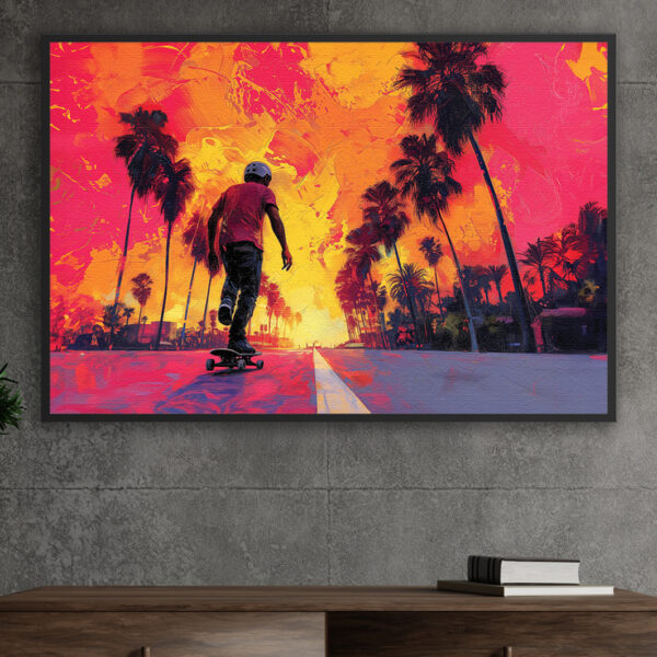 Sunset Skating in daylight