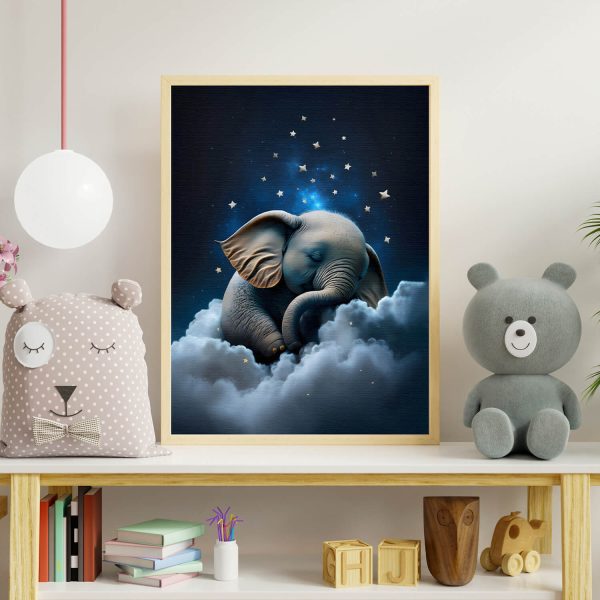 Elephant On The Cloud in daylight