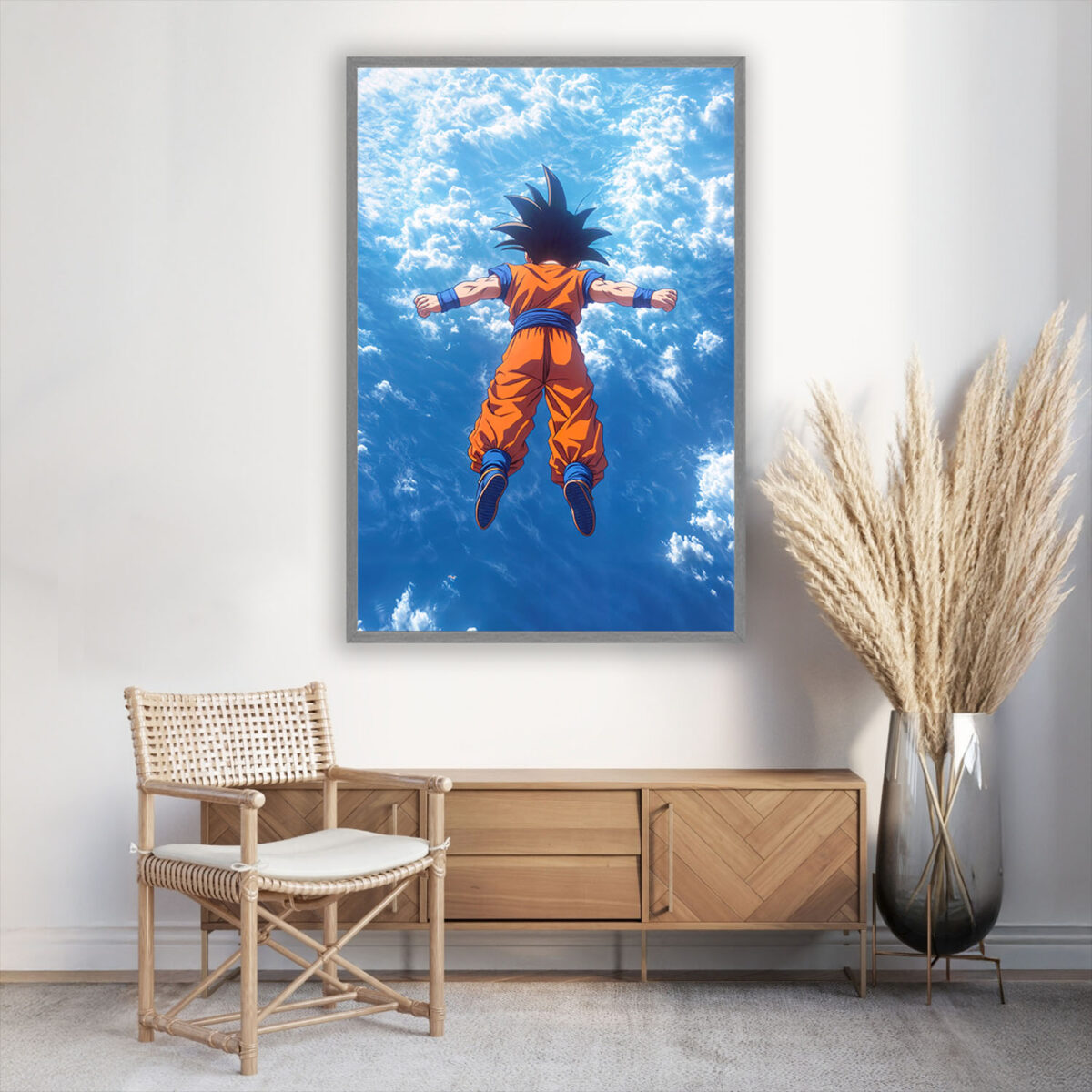 Son Goku LED Light Painting Wall Art