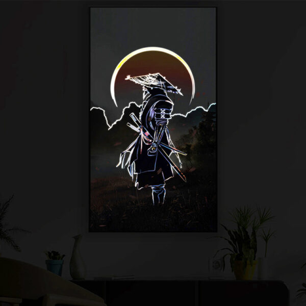 Brave bei Nacht beleuchtet