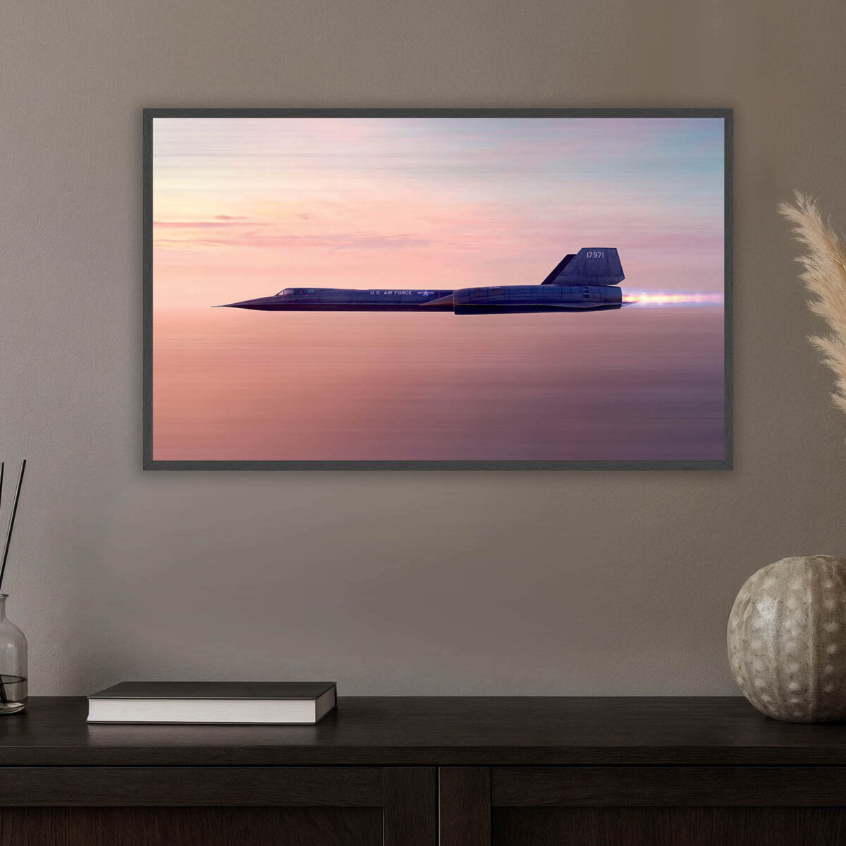 US Fighter Jet Light Painting