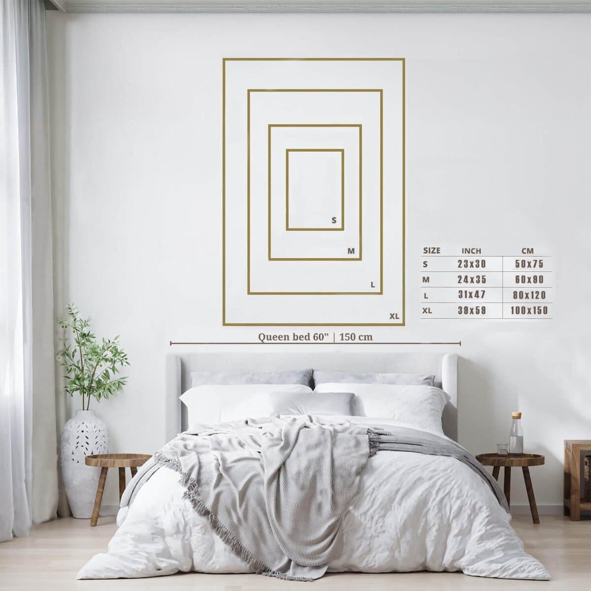 Wall Art Size Charge