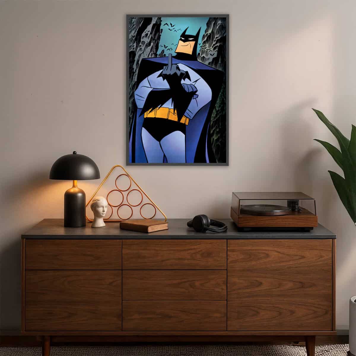 batman painting room decor