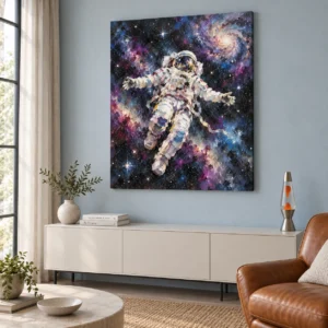 Galaxy Drift Light Painting