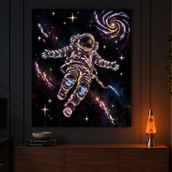 Galaxy Drift — détails lumineux allumés la nuit