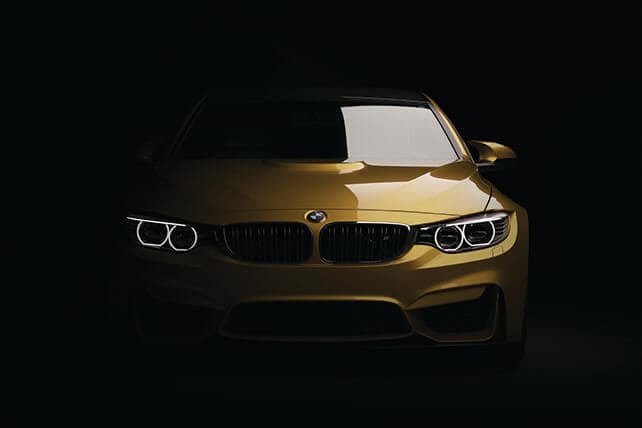 golden bmw m3
