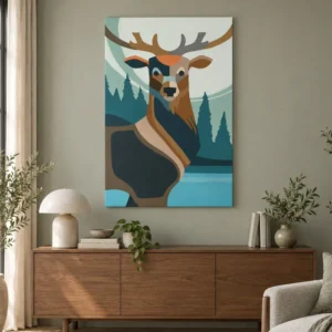 Geometric Deer