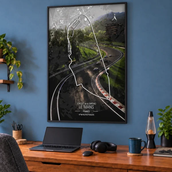 Le Mans Track in daylight