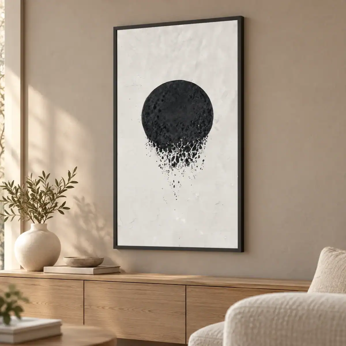 Eclipsefall canvas artwork in daylight