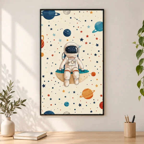 Astronaut in daylight