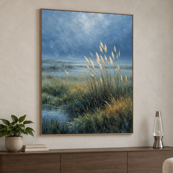 Mist Reeds in daylight