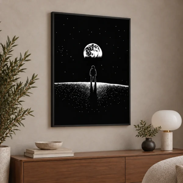 Man On The Moon in daylight