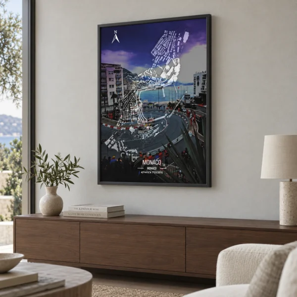Monaco Racing Track in daylight
