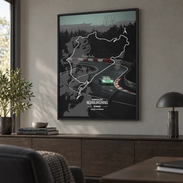 Nurburgring Racing Track in daylight