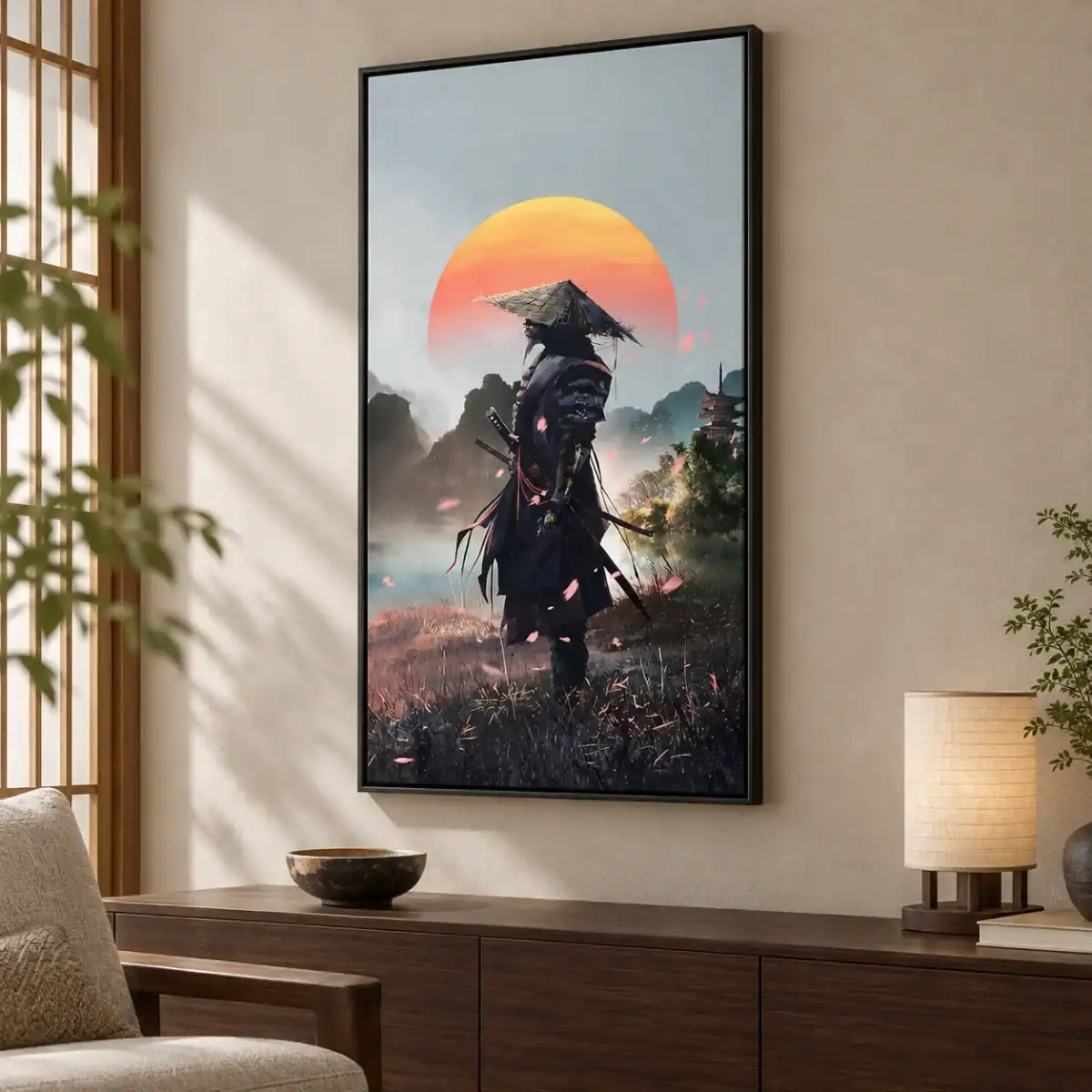 Brave — tableau sur toile à la lumière du jour