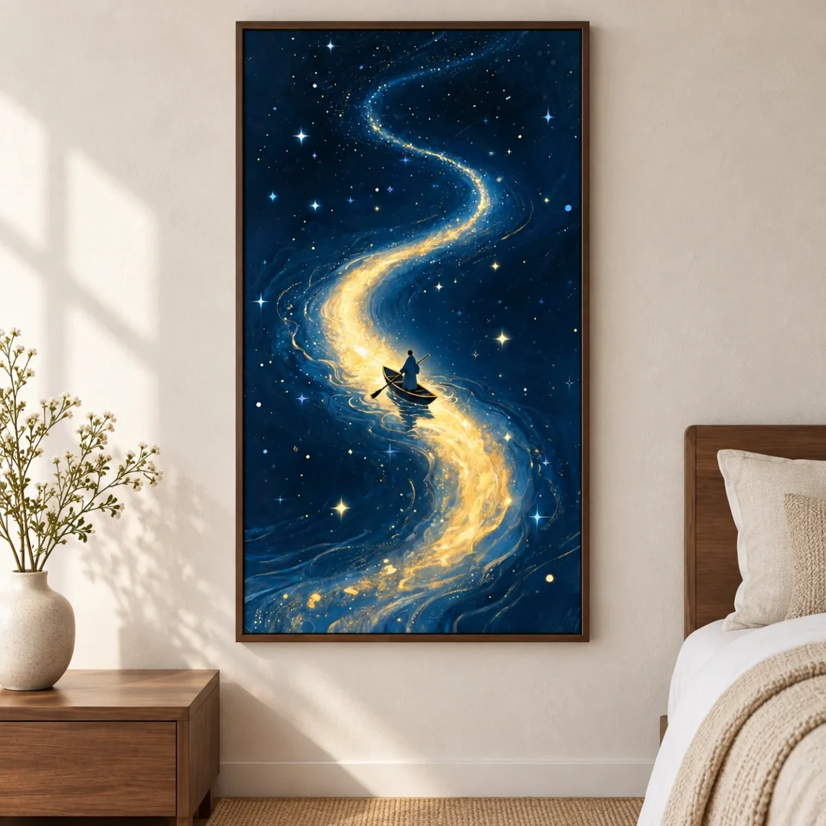 Star River canvas artwork in daylight