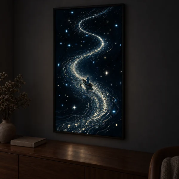 Star River illuminated at night