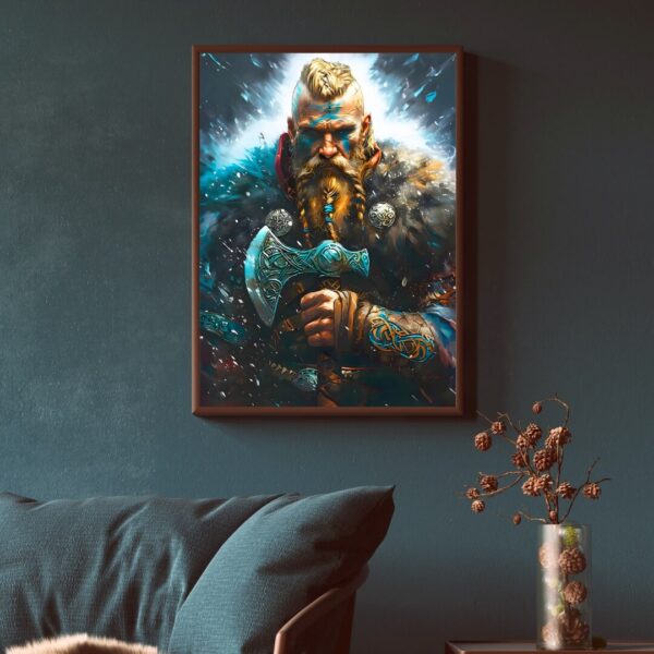 Viking Warrior in daylight